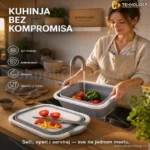 Daska za Sečenje 3u1 – Sečenje, Pranje i Serviranje u Jednom