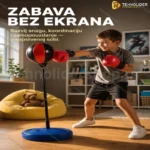 Dečiji boks set sa stojećom vrećom — PU materijal, za decu od 6 godina