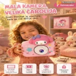 Dečiji digitalni fotoaparat Melody – roze kamera puna čarolije