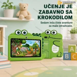 Dečiji tablet sa krokodil maskom 7 inča K