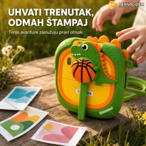 Dečji fotoaparat sa štampačem