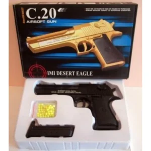Desert Eagle airsoft pištolj metalni sa prigušivačem 6mm