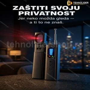 Detektor prisluškivača i skrivenih kamera | GPS zaštita