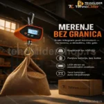 Digitalna Kran Vaga 500 kg – Punjiva Viseća Vaga za Teške Terete
