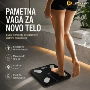 Digitalna pametna Vaga sa Bluetoothom