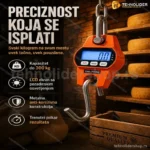 Digitalna Kantar Vaga 300kg – Precizno Merenje za Dom i Profesionalnu Upotrebu