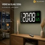 Digitalni LED Sat sa temperaturom i datumom