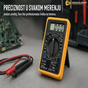 Digitalni Unimer – Profesionalni Multimetar za Električare i Majstore