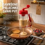 Dozer za Palačinke – Ručni Mikser, Dozer i Posuda u Jednom
