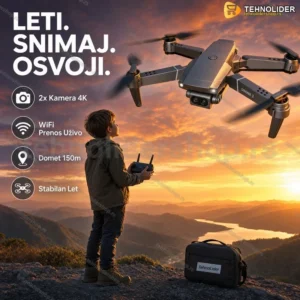 Dron Photography E68 sa dve kamere 4K i torbicom