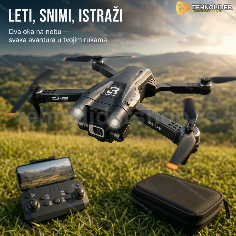 Dron Z908 Pro Dve kamere 4 i senzorom za izbegavanje Dron Z908 Pro Dve kamere 4 i senzorom za izbegavanje