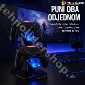 dualni-punjac-za-ps4-dzojstik-led-drzac-tehnolidershop