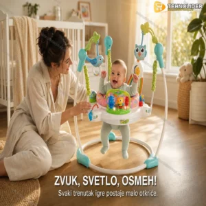 Dubak za bebe Baby Jumper sa zvučnim i svetlosnim efektima