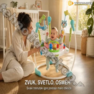Dubak za bebe Baby Jumper sa zvučnim i svetlosnim efektima