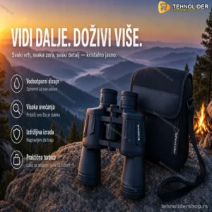 Dvogled Vodootporan 20-50 mm – Gumiran, za Lov, Pecanje i Planinarenje