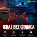 Bežični Džojstik za PS4 DoubleShock 4 – Maskirni Crveni