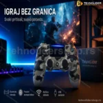 Bežični Džojstik za PS4 DoubleShock 4 – Sivi Maskirni