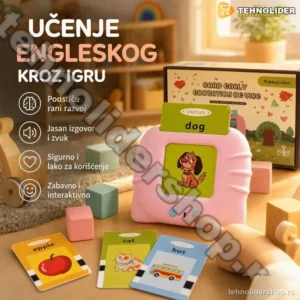 Mini Edukativni Uređaj za Učenje Engleskog za Decu – Učenje Kroz Igru