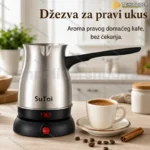 Električna džezva za kafu sa postoljem