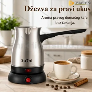 Električna džezva za kafu sa postoljem