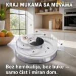 Električna klopka za muve sa rotirajućim hvatačem — USB napajanje