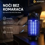 Električna lampa protiv KOMARACA i drugih insekata