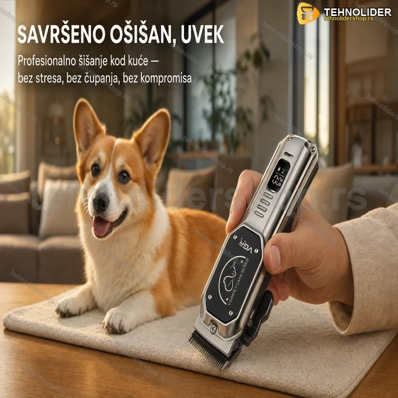 elektricna-masinica-za-sisanje-kucnih-ljubimaca-vgr-v-201-tehnolidershop Električna mašinica za šišanje kućnih ljubimaca VGR V-201