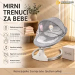 Električna Njihalica za Bebe – Udobnost, sigurnost i miran san