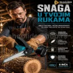 Električna ručna testera sa 2 baterije