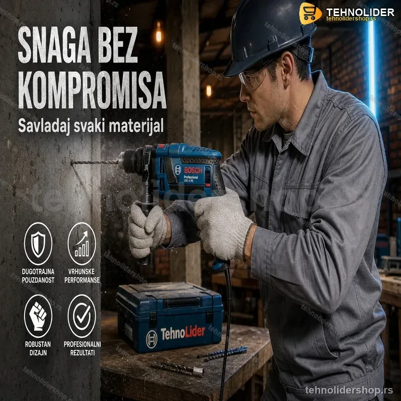 Električna udarna Bušilica GSB16RE 800W Električna udarna Bušilica GSB16RE 800W