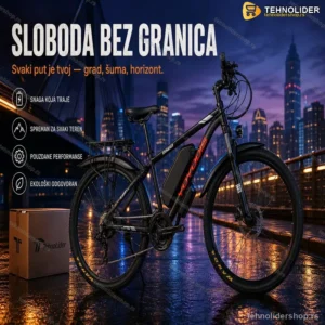 Električni bicikl – Snažan i praktičan bicikl za gradsku i rekreativnu vožnju
