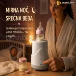 Električni mešač i grejač za bebi flašice – bez grudvica