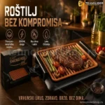 Električni roštilj Fast titanijum