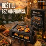 Elektricni rostilj sa tiganjima