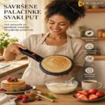 Električni tiganj za palačinke – savršene palačinke bez muke!