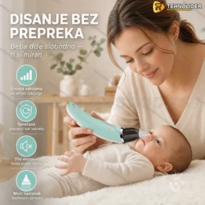 Elektricni VAKUM aspirator za nos i usi