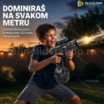 Električni vodeni pištolj Storm sa LED efektima i dometom 8 metara