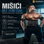 EMS Bežični Stimulator Trbušnih Mišića – Električna Stimulacija za Toniranje