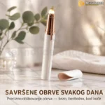Epilator za obrve sa LED svetlom