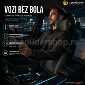 Ergonomski Auto Set za Leđa i Vrat