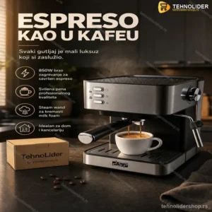 espreso aparat za kafu DSP -KA3028 novo 850w