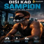 🥇 Maska za Trening – Simulacija Nadmorske Visine (Elevation Training Mask)