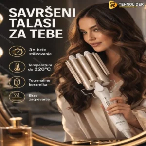 Rozia figaro za talase i lokne, tri cevi