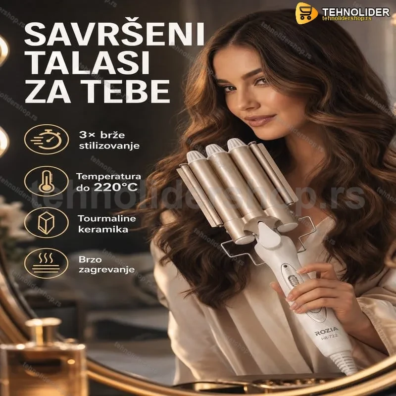 Rozia figaro za talase i lokne, tri cevi Rozia figaro za talase i lokne, tri cevi