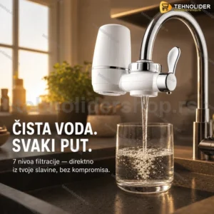 Filter za slavinu sa 7 nivoa filtracije — prečišćivač vode za čistu i meku vodu