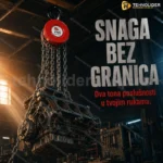 Flasencug Dizalica na Lanac 2t – Ručna Lančana Dizalica 3m