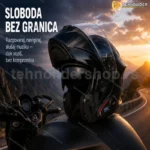 Flip Up Kaciga sa Bluetooth Interkomom – Modularna Moto Kaciga sa Handsfree