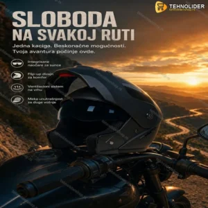 FLIP UP kaciga za motor