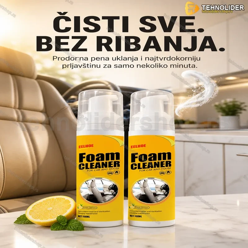 FoamPro 360 Višenamenski Penasti Čistač 1+1 GRATIS – Za Dom i Auto FoamPro 360 Višenamenski Penasti Čistač 1+1 GRATIS – Za Dom i Auto