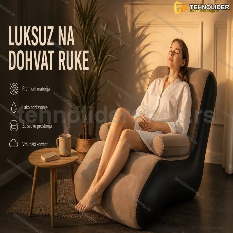 Fotelja lenjivac na naduvavanje Fotelja lenjivac na naduvavanje